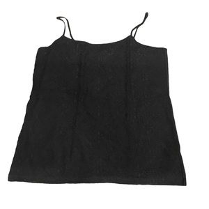 Black Ann TaylorLace Tank Top XLarge